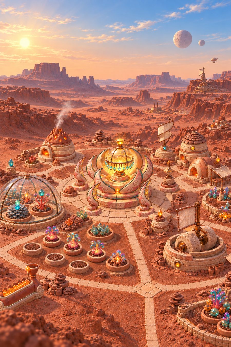 Mars Farm key art